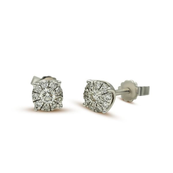 White Gold Diamond Tops