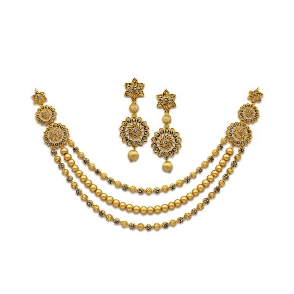 Gold Necklace Set