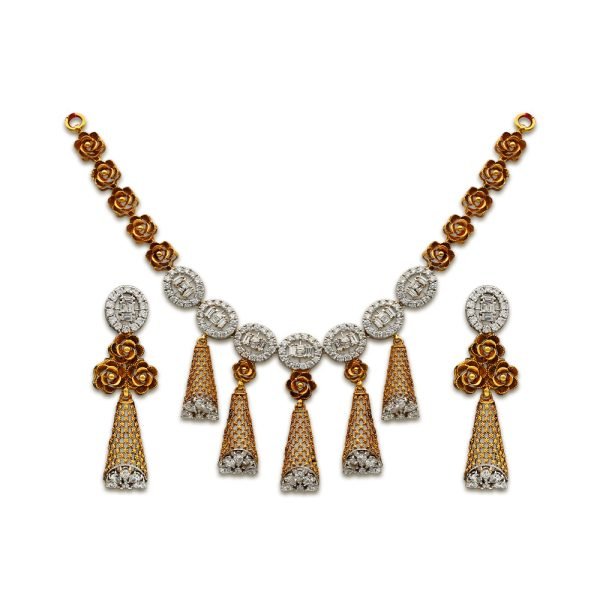 Gold Necklace Set