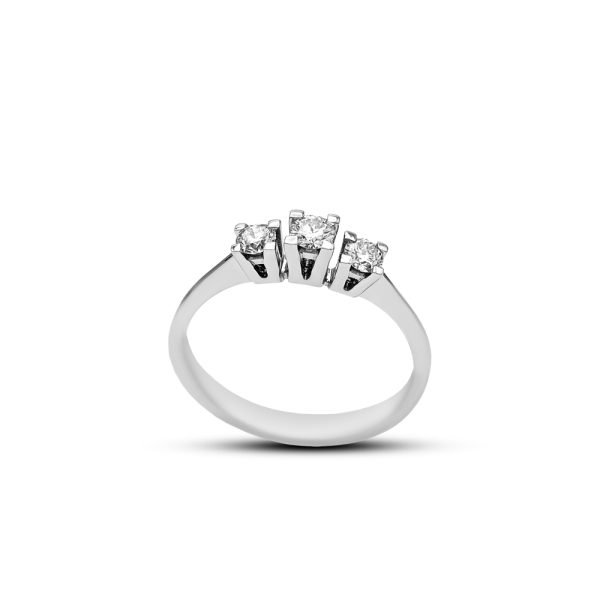 White Gold Diamond Ring