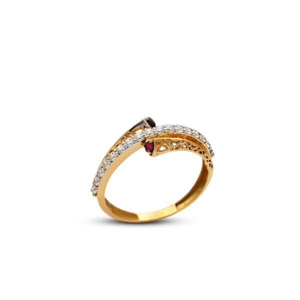 Yellow Gold Ladies Ring