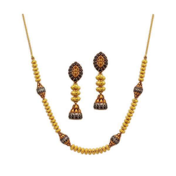 Yellow Gold Mala Set
