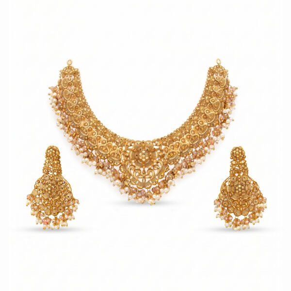 Gold Necklace Set